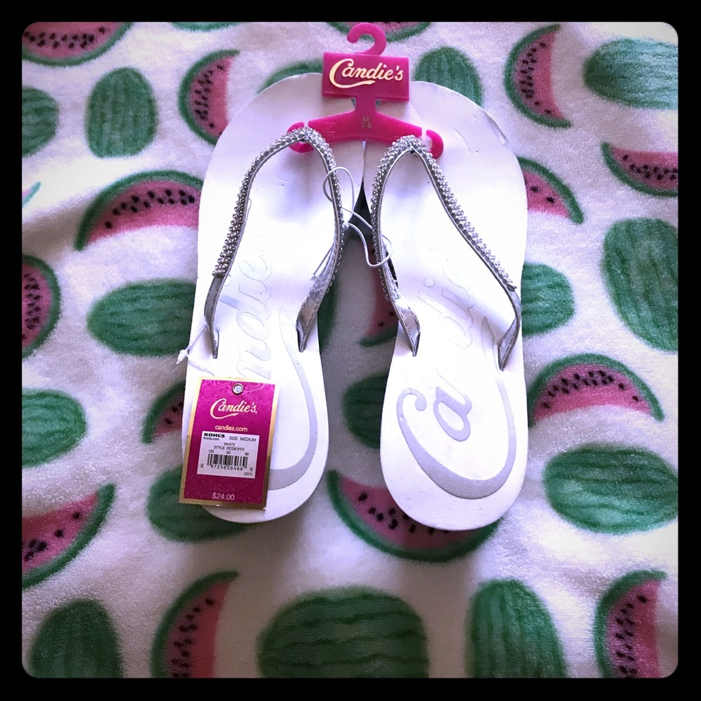 White Candies Sandals size 7/8